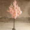 Flor Artificial Desejando Árvores Simulação Cerejeira Flor árvore Romana Road Leva Sakura para Shopping Casamento Adereços abertos