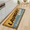 Laundry Room Floor Mat Carpet Boho Door Entrance Kitchen Mat Kitchen Rug For Living Room Anti-Slip Kitchen Rug Hallway Carpet 210727