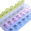 21 galler 10 dagar Weekly Case Medicine Tablet Dispenser Organizer Pill Box splitters smycken lagring