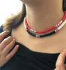 heishi bead necklace