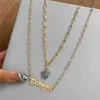 17KM Vintage Multilayered Pearl Necklace For Women Fashion Gold Portrait Coin Pendant Thick Chain Necklaces Jewelry G1206