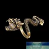 Accessori di sigaro Retro Dragon Holder Ring Ring Clip Finger Clip Bronzo Apertura regolabile Sigarette Accessori per fumo Accessori regalo Prezzo di fabbrica ESPOSTO DI PRESEGNA DI DESIGN