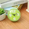 Orologi da parete Specchio antiappannamento Orologio Finestra Ventosa impermeabile Frigorifero Puntatore bagno accurato Mini ornamenti Cucina