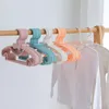 Askı Rafları 10 PCS Taşınabilir Çocuk Kıyafetleri Askı Toddler Bebek Ceket Plastik Kanca Eşarpları Havlu Giyim Giysisi Organizatör