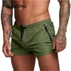 Men's Shorts Swim For Man Beach Wear Bermuda Board Summer Sexy Surf mayo Swimwear Bathing Quick Dry Gym short de bain homme Y2302