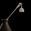 Vintage Silver Color Bells Hairpin For Women Ethnic Pearl Tassel Pendant Hair Sticks Jewelry Clips & Barrettes