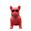 2021 Bluetooth speaker dog head bulldog gift ornaments wirele card M10 cartoon audio creative