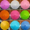 Paraply 50st/lot kinesisk färgad bambu paraply Kina traditionell dansfärg Parasoll SN862