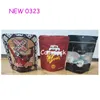 420 bolsas a prueba de olores personalizadas mylar RUNTZ RED VELVET STREET HEAT jungle boys cali packs dry herb flower packaging