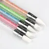 5 Teile/satz Nail art Silikon Pinsel Doting Stift Bleistift Dual-kopf Skulptur Maniküre Werkzeug für Dot UV Gel Polnisch freies DHL