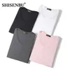 summer fashion V-Neck casual t-shirt loose pink black fitness 95% Bamboo Fiber Comfortable short sleeve tees mens t shirts men 210323