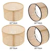 Lamp Covers & Shades Ceiling Lampshade Natural Rattan Handwoven Accessories Home Decor Modern Style Table Light Shade For Dining Teahouse