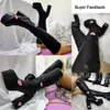 Ribetrini Marka Candyfloss Aşk Diz Yüksek Platformu Çizmeler Tıknaz Yüksek Topuklu Parti Elbise Trendy Kalp Baskı Sonbahar Ayakkabı Kadın 211021