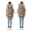 85L Militar Tactical Camping Mochila Caminhada Escalada Mochila Mochila Mochila Nylon Bag Esporte Exército Molle Saco Viagem Xa25d Y0721