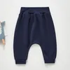 Primavera Bambini Neonati maschi Pantaloni larghi verticali Abbigliamento per bambini Autunno Pantaloni casual Bambini Harem 210429