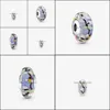 Charms Schmuckzubehör Komponenten Ankunft 925 Sterling Silber Enchanted Garden Murano Glasperlen Charm Fit Original europäisches Armband Mode
