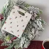 Рождественская подарочная сумка Cartoon Santa Print Selfeedsive Kraft Paper упаковка для яблочных конфет вечеринки настоящий декор оберт