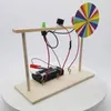 Manuel DIY Bilim Deneyinde Fabrikasyon Modeli Akustik Fotoelektrik Öğretim Oyuncak