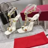 古典的なファッションスライドサンダルレディー夏サンダルデザイナーメタルバックル大型革厚い底ハイヒールの女性靴バグショー1978 00028