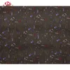Fond marron en Polyester africain Ankara véritable tissu de fête matériel 6yards/lot pièces FP6379