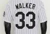 33 Larry Walker Jersey Hall of Fame Baseball Jerseys White Purple Black Ed