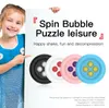 Fingerpressning Spin Bubble Planet Fidget Leksaker Push Pioneer Educational Toy Kneading Barns stressavlastning