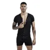 Body Shaper Korsett Button Top Shapewear Faja Hombre Enges Hemd Abnehmen Unterwäsche Body Männer Solide Weste