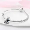 Nouveau argent convient au Bracelet Pandora série ciel étoilé perles en forme de lune femme bricolage mode bijoux fins pendentifs