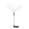 90/120/150 Lampe Solaire LED Starburst Fairy String Light Jardin Extérieur - 2 Modes Blanc Chaud 90