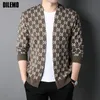 디자이너 남자 스웨터 탑 블랙 울 코튼 럭셔리 브랜드 패션 니트 스웨터 가디건 캐주얼 모직 일본 코트 재킷