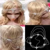 Hair Clips & Barrettes 2022 Bohemian Retro Rhinestone Bridal Headband Chain Women's Wedding Crystal Forehead Band Accessories Wholesale