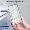 9D Cover Cover Screen Protector for iPhone 15 14 13 Pro Max 7 6 8 XR XS 11 12 HD Clear Verved Glass Film مع حزمة البيع بالتجزئة