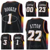 75th Anniversary Basketball Print JaVale McGee Jersey 00 Devin Booker 1 DeAndre Ayton 22 Mikal Bridges 25 Chris Paul 3 Jae Crowder 99 Frank Kaminsky 8 Man Woman Youth