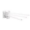 Porte-serviettes à trois niveaux, support suspendu, organisateur, salle de bain, armoire de cuisine, placard, rangement pour outils