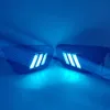 1 Pair For Kia Rio X-line 2018 2019 LED Daytime Running Light Car Accessories Waterproof 12V DRL Fog Lamp Decoration