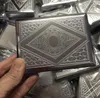 1058019MM Ladies Portable Extended Metal Cigarette Case Creative Embossed EcoFriendly Gifts for Men and Women8676639