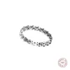 Кластерные кольца 2022 925 Стерлинговые серебряные асимметричные звезды для женщин свадебное обручальное кольцо мода ювелирные изделия подарочная сумка