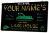 LX1005 귀하의 이름 귀하의 이름 호수 집 나는 차라리 물 빛에있을 듀얼 컬러 3D 조각