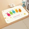 행복 한 부활절 카펫 Doormat Bunny 계란 패턴 바닥 매트 안티 슬립 세탁 가능한 욕실 러그 ZZF13588