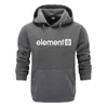 Autumn Winter Brand Mens Hoodies Sweatshirts Men High Quality ELEMENT Letter Printing Long Sleeve Fashion Mens Hoodies SH190907