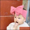 Gioielli Jewelrybaby Fasce per fascia nata Cute Baby Flower Fiocco elastico Copricapo Regali per bambini Ragazza Hair Aessories Drop Delivery 2021 Uxihs