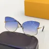 Z1384 Top Original Högkvalitativ designer Solglasögon för män Berömda Fashionable Classic Retro Luxury Brand Glasögon Mode Design Kvinnor Butterfly Frame Glasses