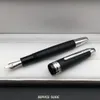 الفاخرة MSK149 Cassic Black Resin Fountain Pen Rollerball Pens Office Office Schoolies مع عدد متسلسل عالي الجودة 285672091