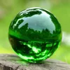 Novelty Items 40MM Asian Rare Natural Green K9 Crystal Ball Magic Sphere Healing Stone Decor