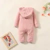 Pudcoco Infant Baby Boy Girl Manga larga Sólido Sólido Policita Palabina Cálida Pajama Sleep Juega 018 Meses Jumpsuits2164541