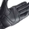 BERIK Moto Imperméable Respirant Moto Cuir Motocross Gants D'équitation Doigt Complet Noir Été