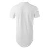 YOUTHUP 3D T-shirt Männer Runde Saum T-shirt Farbe Muster Design Herren Tops Hip T-shirt Männliche Streetwear Lange Linie Shirts für Sommer 210324