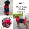 Pet Clothes Dogs Jeans Jacket Dog Apparel Cool Blue Denim Coat Small Medium Doggy Lapel Vests Classic Hoodies Puppy Red Black Check Vintage Washed Clothing L A152