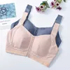 Zippered Underwear Women's Ring-less Bra Closed with Accessory Milk to Prevent Dropping Sexy Back Bra 210623
