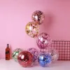 Feestdecoratie 5/10/20 volgers 12inch glitter confetti latex ballonnen bruiloft kerstbaby shower verjaardag decor lucht